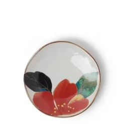 MIYA Company Floral Mini Plate Red Best