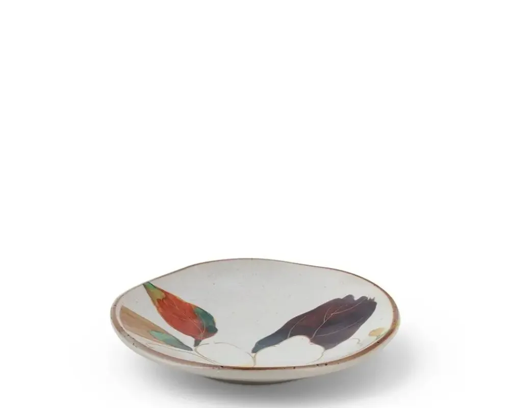 MIYA Company Floral Mini Plate White
