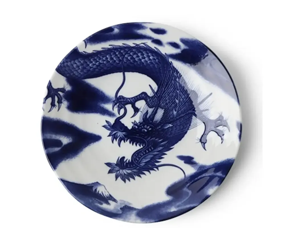 MIYA Company Flying Dragon 10" Plate New