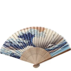 MIYA Company Folding Fan The Great Wave Outlet