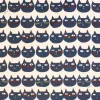 MIYA Company Furoshiki Cats 20" Sq. New