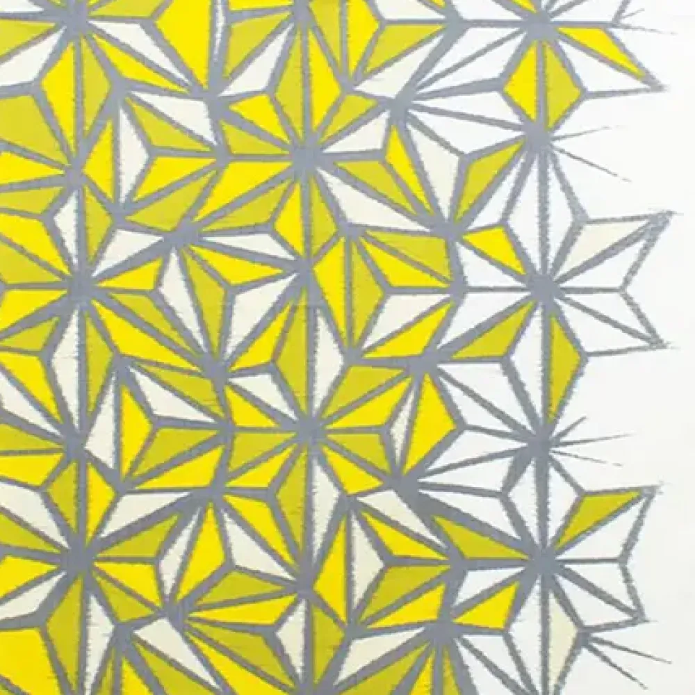 MIYA Company Furoshiki Pattern Asanoha Yellow 27.5" Sq. Online