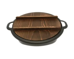 MIYA Company Gyoza Pan Cast Iron With Lid Sale