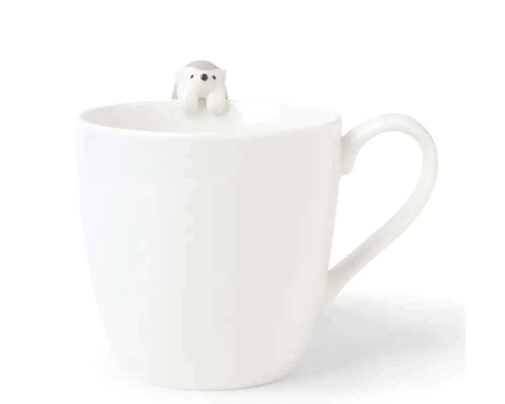 MIYA Company Hanging Spoon Hedgehog Gray Clearance