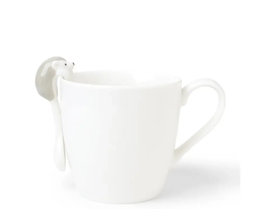 MIYA Company Hanging Spoon Hedgehog Gray Clearance