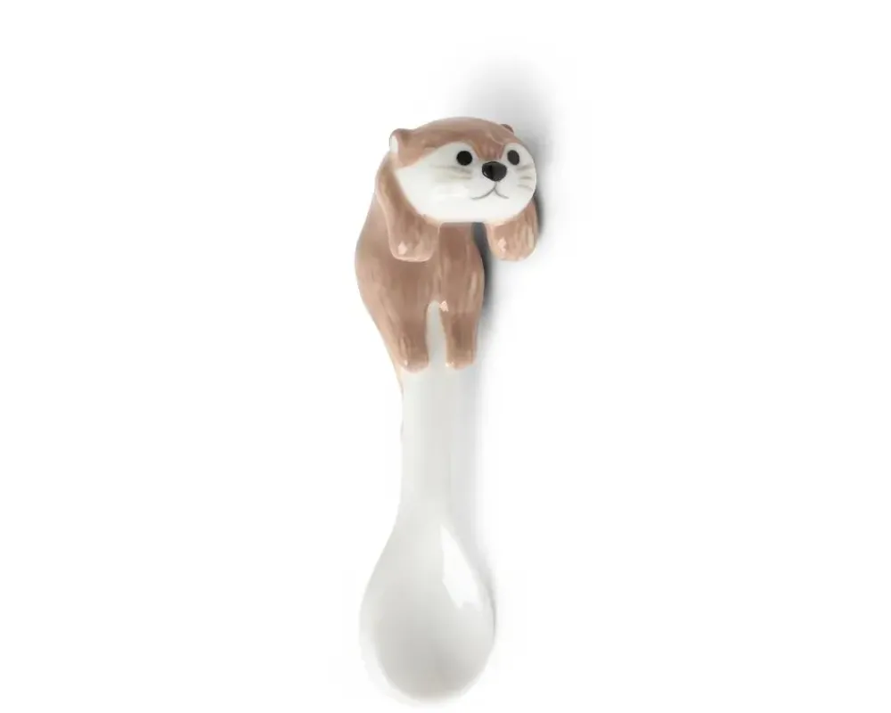 MIYA Company Hanging Spoon Otter Light Brown Hot