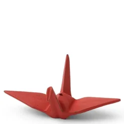 MIYA Company Incense Holder Cinnabar Peace Crane New