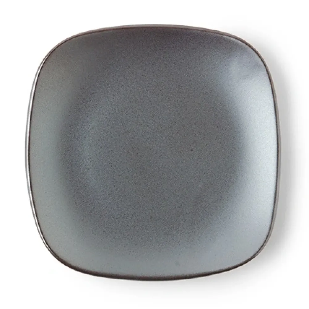 MIYA Company Iron Glaze 5" Sq. Plate Best