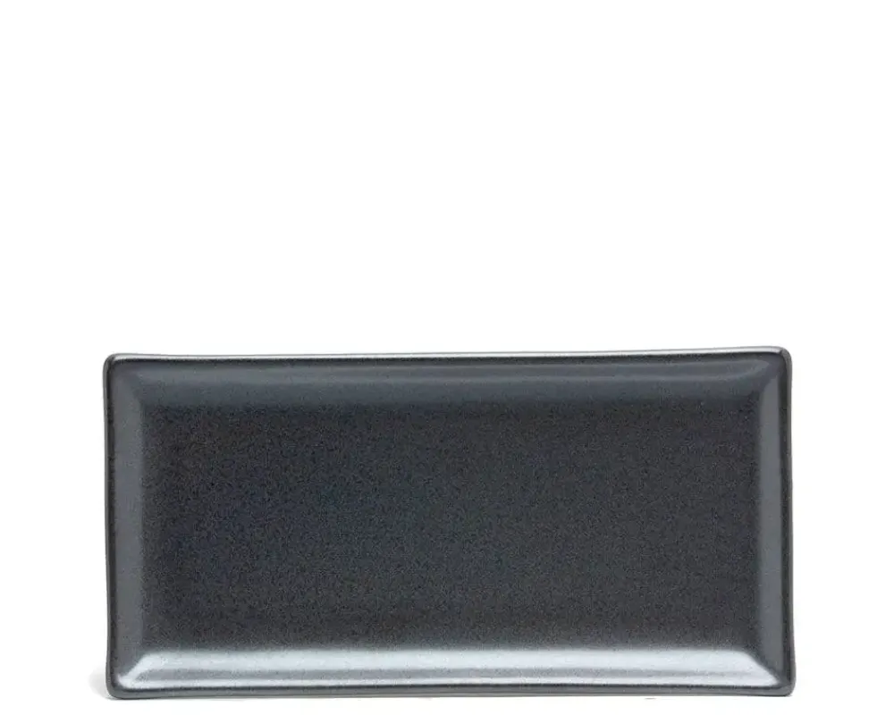 MIYA Company Iron Glaze 8.75" X 5" Plate Clearance