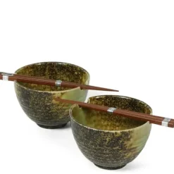 MIYA Company Iwa Shimizu 5.5" Bowl For Two Set Hot