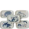 MIYA Company Kabamaru Rectangle Plate Set/5 Sale
