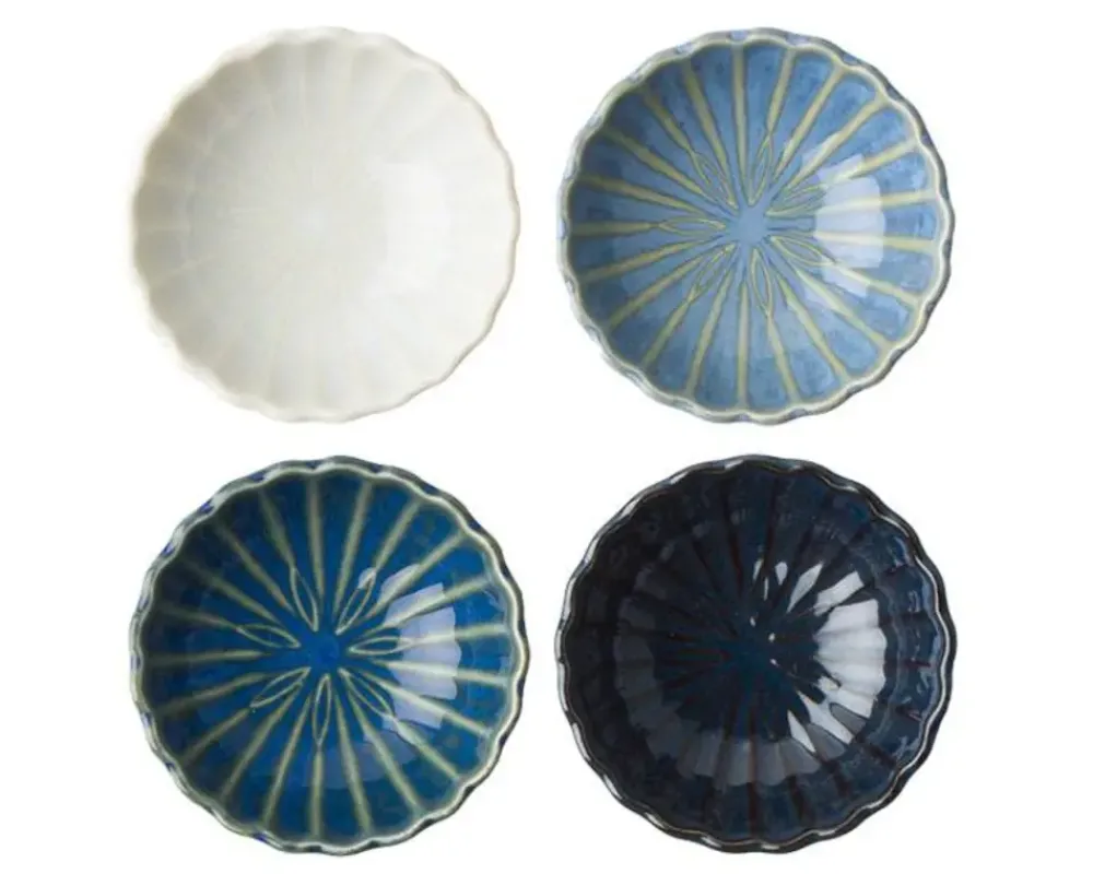 MIYA Company Kiku 3.5" Sauce Dish Set Best