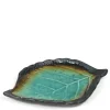 MIYA Company Kosui Green 8" X 5.5" Leaf Plate Outlet