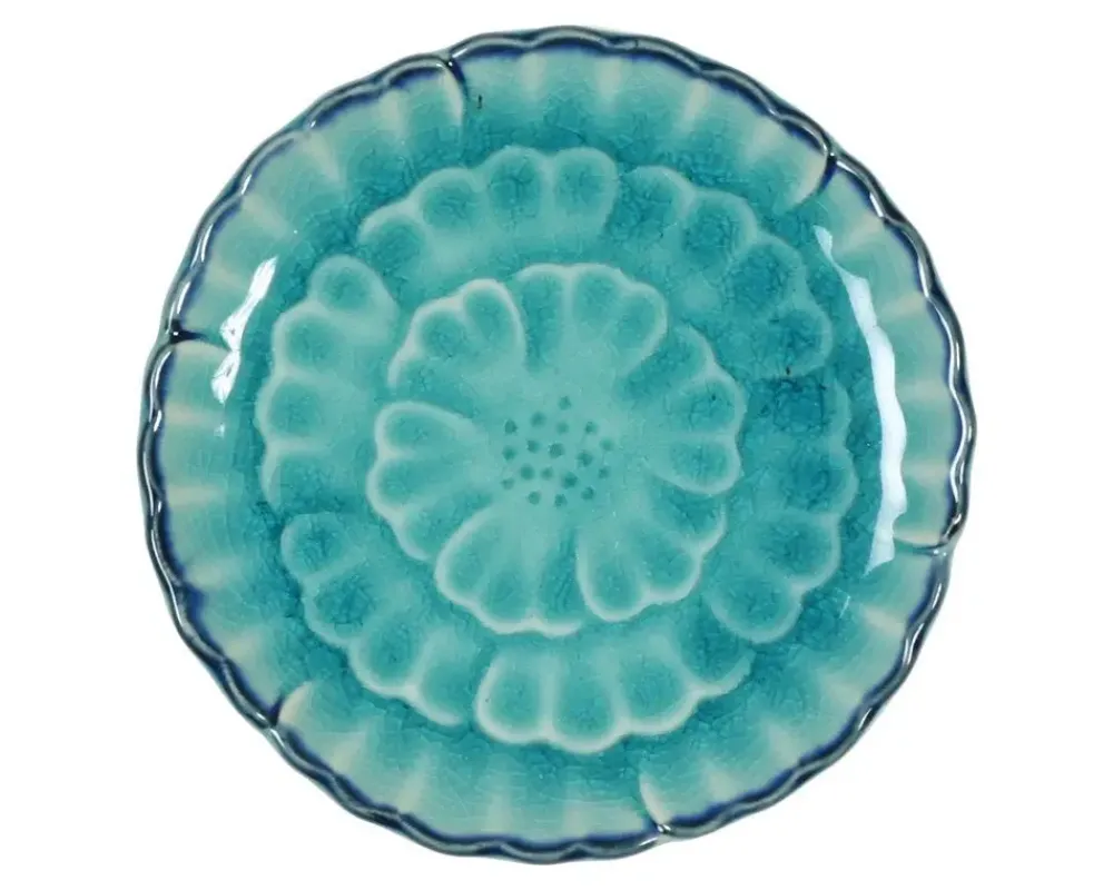 MIYA Company Leaf & Flower 4.75" Plate Set Clearance