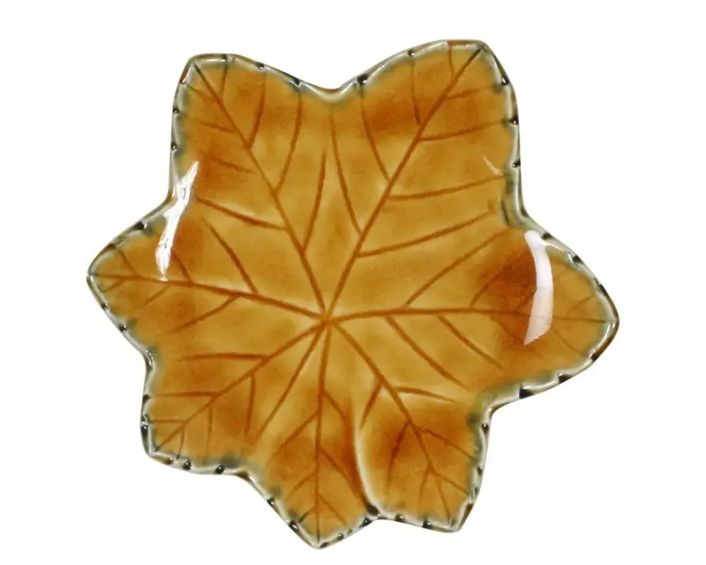 MIYA Company Leaf & Flower 4.75" Plate Set Clearance