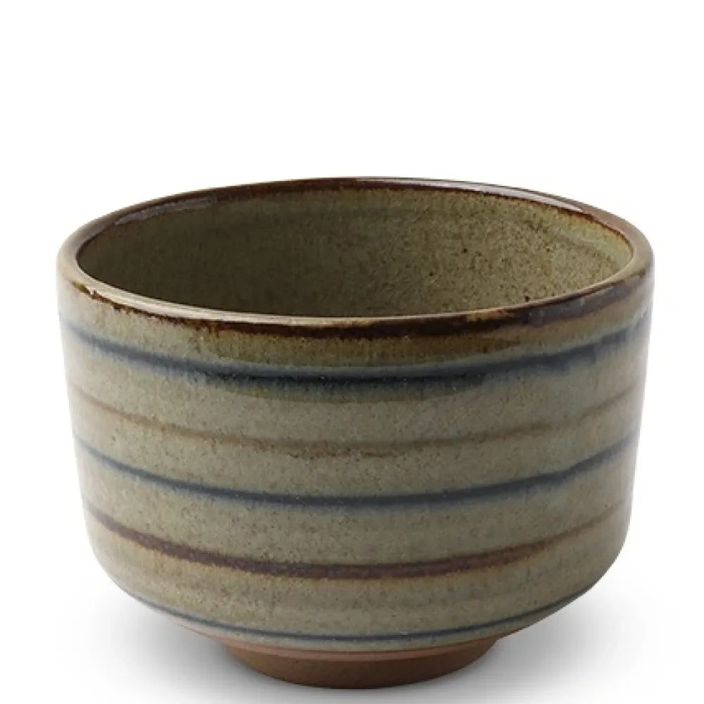 MIYA Company Matcha Stripes 4.25" Teacup Best