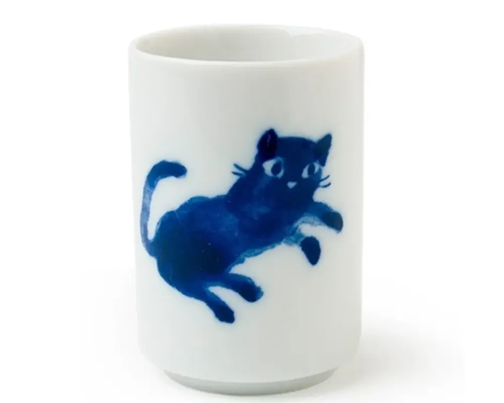 MIYA Company Midnight Blue Cat Cup Set Best