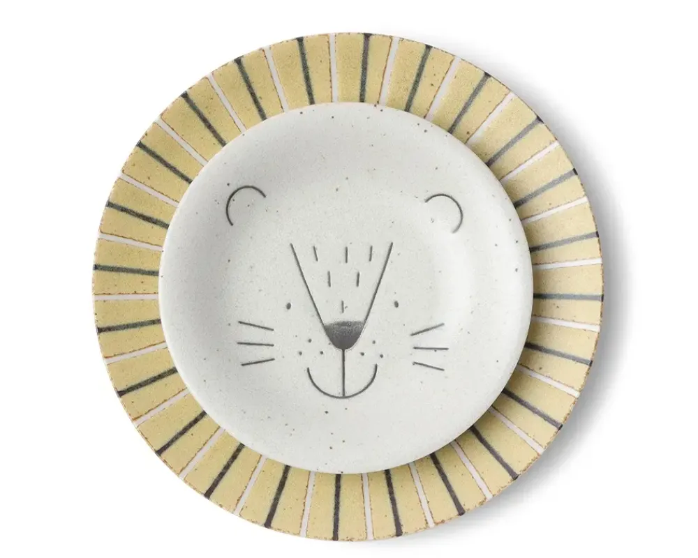 MIYA Company Mogu Mogu Lion Plate 9.25" Sale