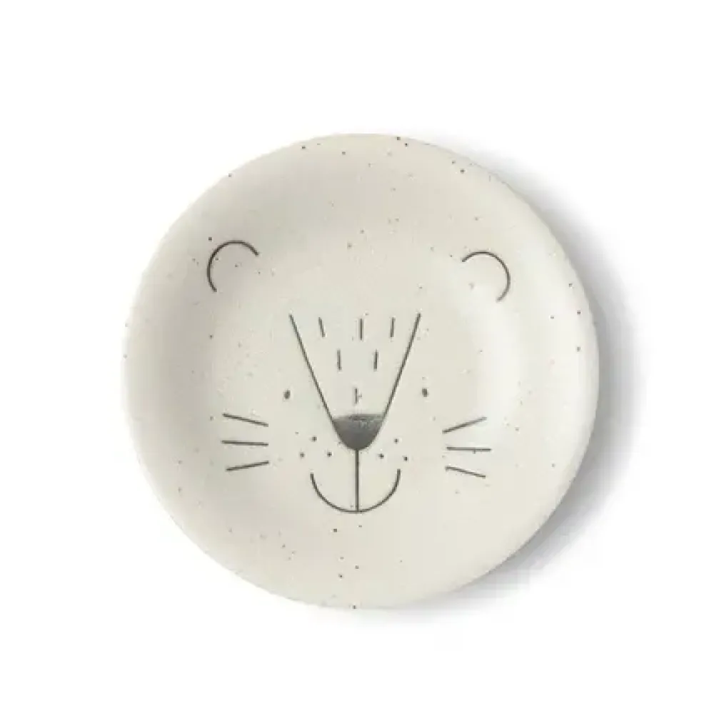 MIYA Company Mogu Mogu Lion Plate 6.5" Clearance