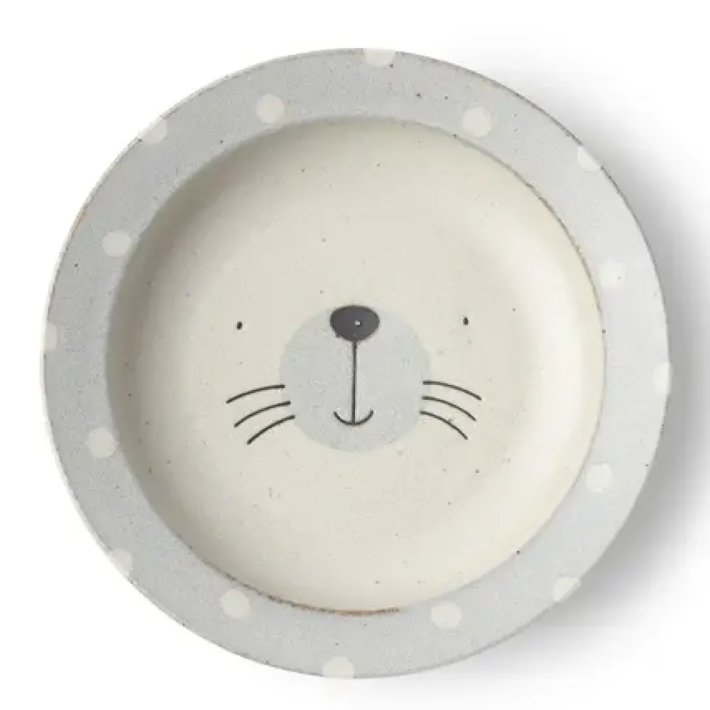 MIYA Company Mogu Mogu Seal Shallow Bowl 8.75" Best