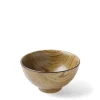 MIYA Company Mokume Usucha 4.5" Rice Bowl Clearance