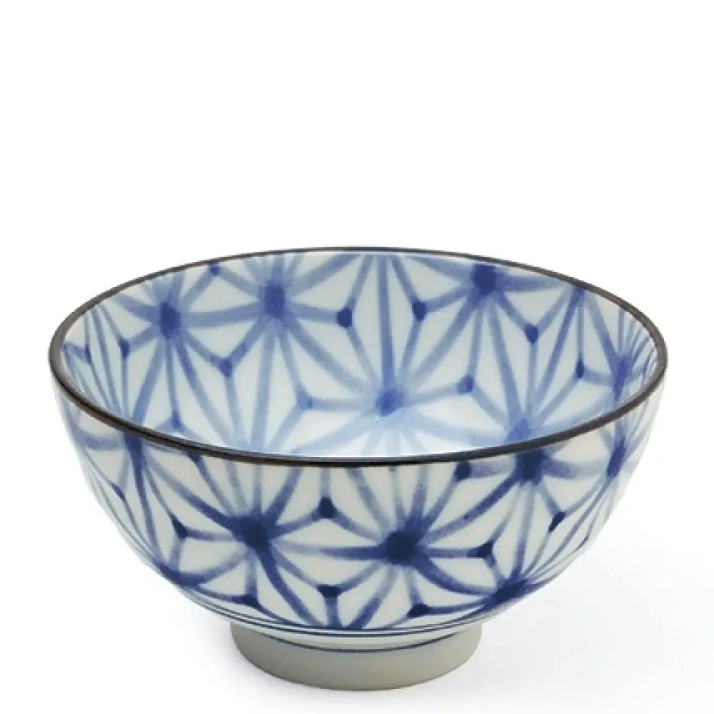MIYA Company Monyou 4.25" Asanoha Rice Bowl Clearance