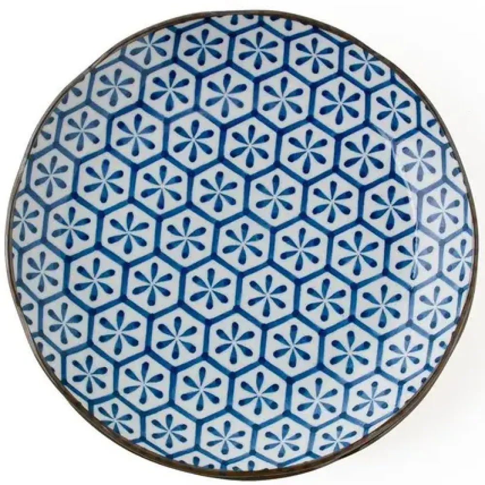 MIYA Company Monyou 10" Hana Kikkou Plate Discount