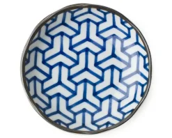 MIYA Company Monyou 4.5" Kumi Kikkou Plate Outlet