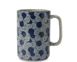 MIYA Company Mug Blue Kikuzu 16 Oz. Hot