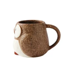 MIYA Company Mug Owl Brown 11 Oz.