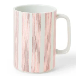 MIYA Company Mug Red Obi Stripe Online