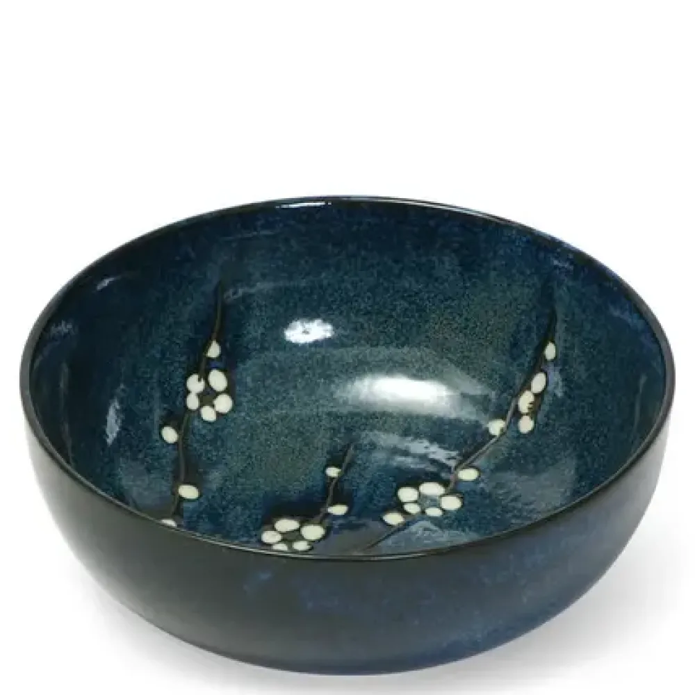 MIYA Company Namako Blossoms 9.5" Serving Bowl Outlet