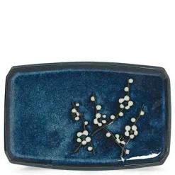 MIYA Company Namako Blossoms 7.25" X 5" Plate Online