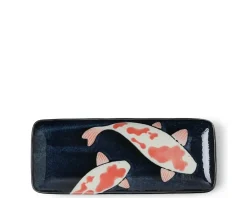 MIYA Company Namako Koi Rectangle Plate New