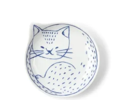 MIYA Company Nekotori Cat Plate 4.25