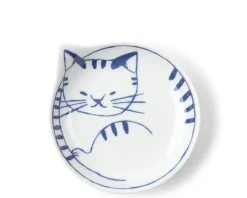 MIYA Company Nekotori Cat Plate 4.25