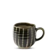 MIYA Company Oribe Green Striped 8 Oz. Mug Hot