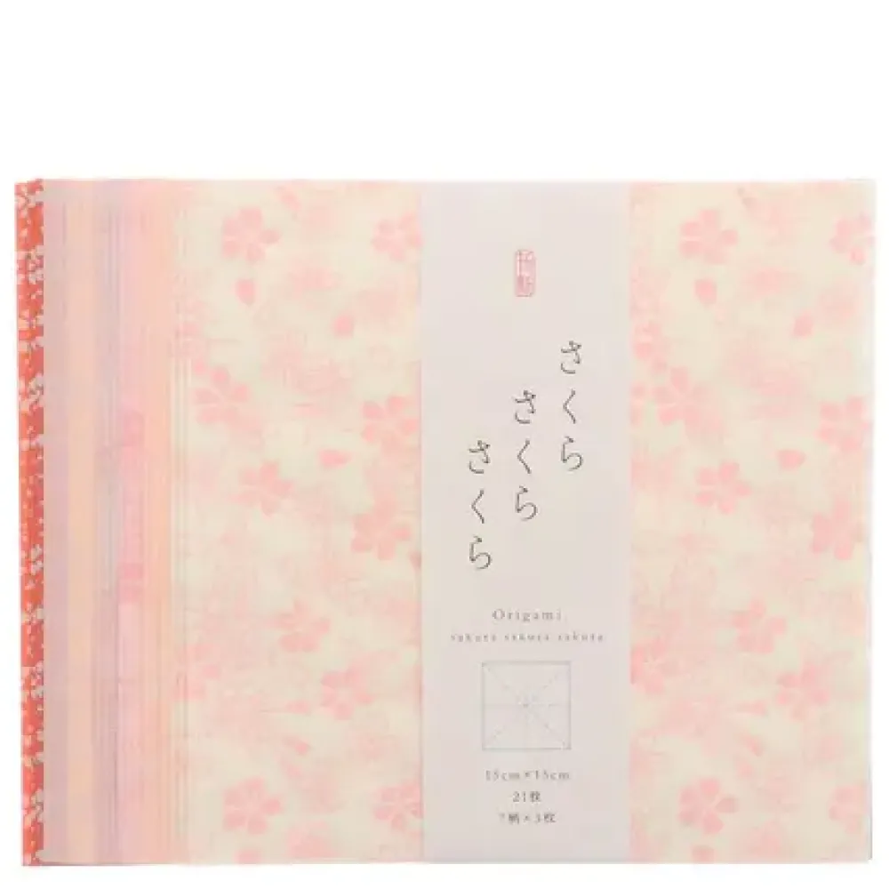 MIYA Company Origami Paper Washi Sakura 6" Discount