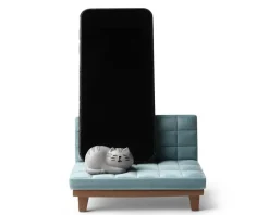 MIYA Company Phone Stand Cat On Sofa Blue
