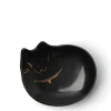 MIYA Company Plate Mini Black Cat With Gold Clearance