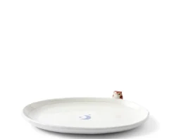 MIYA Company Plate Owl & Moon Design Discount
