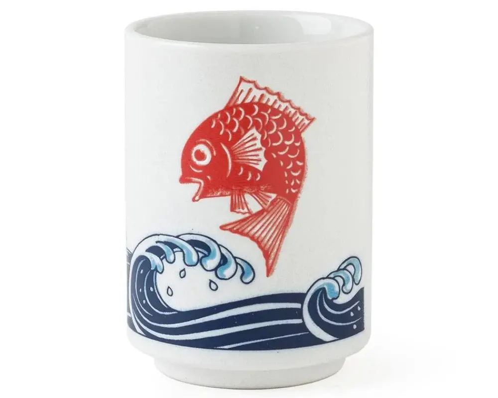 MIYA Company Red Tai 8 Oz. Teacup Outlet