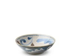 MIYA Company Rustic Blue Vines 5.75