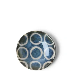 MIYA Company Rustic White Circles 3.5" Sauce Dish Clearance