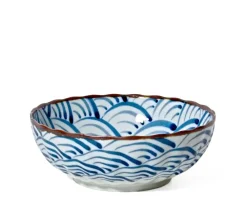 MIYA Company Saikai Nami Waves 7.25" Bowl Hot