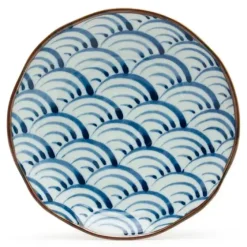 MIYA Company Saikai Nami Waves 9" Plate New