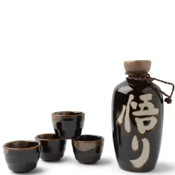 MIYA Company Sake Set Tenmoku Satori Sale