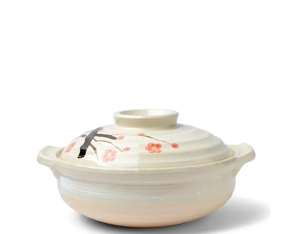 MIYA Company Sakura Donabe Casserole, 135 Oz. Online