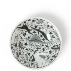MIYA Company Sauce Dish 4" Happy Dinosaurs Online
