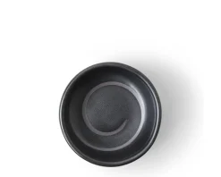 MIYA Company Sauce Dish Black Caramel Swirl New